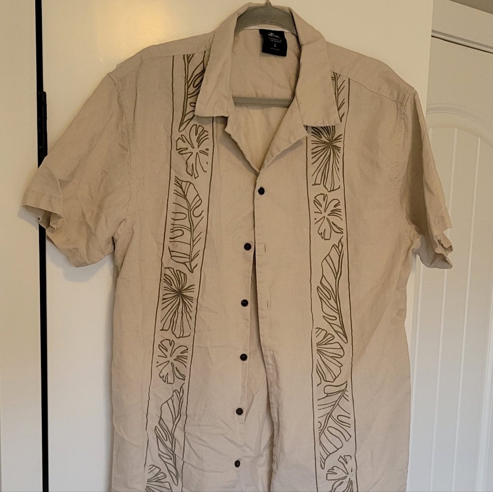 Rip Curl Men's Tan  Casual Shirt